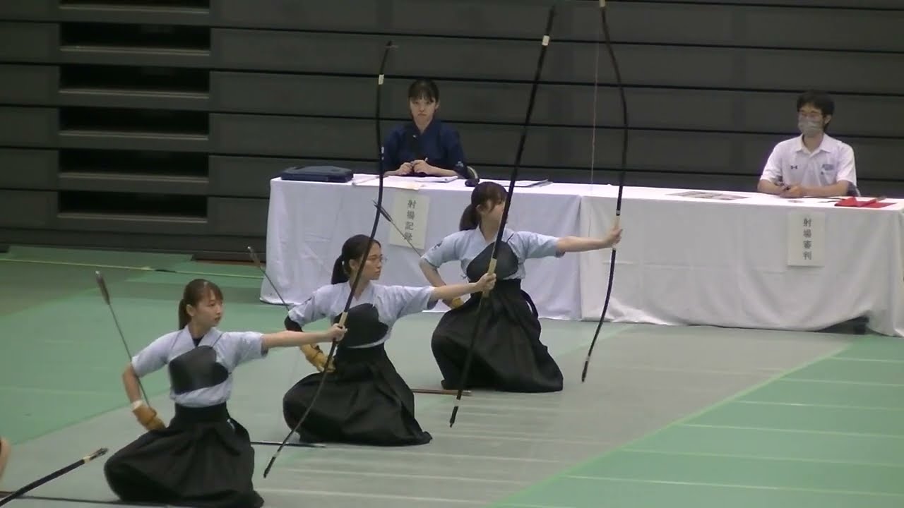 第71回全日本学生弓道選手権大会　女子団体決勝トーナメント３回戦　対桜美林大学