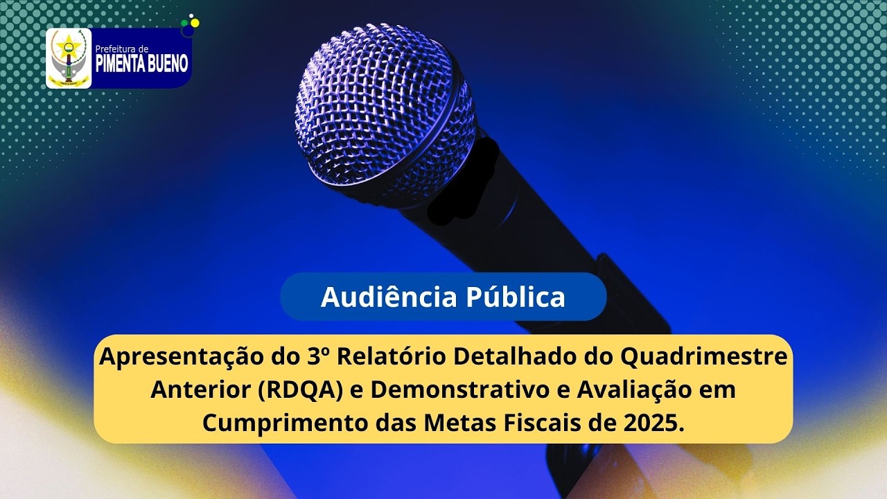 AUDIÊNCIA PÚBLICA