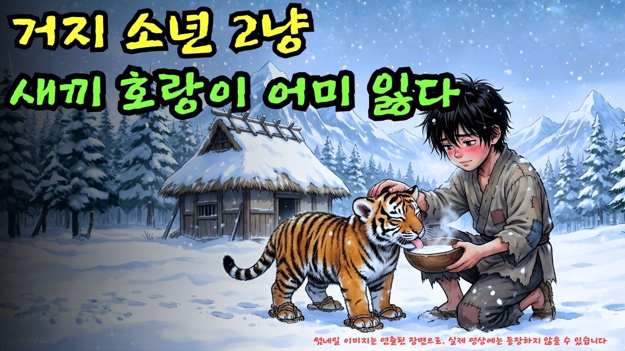 👉 하루 종일 구걸해 모은 2냥으로 어미 잃은 새끼 호랑이에게 산양유를 사준 거지 소년… 이 선택은 과연 위험하지 않을까? | 야담 |옛날이야기 |민담 |전설 | 설화