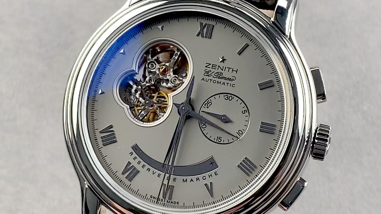 Zenith Chronomaster XXT Open 03.1260.4021/01.C505 Zenith Watch Review