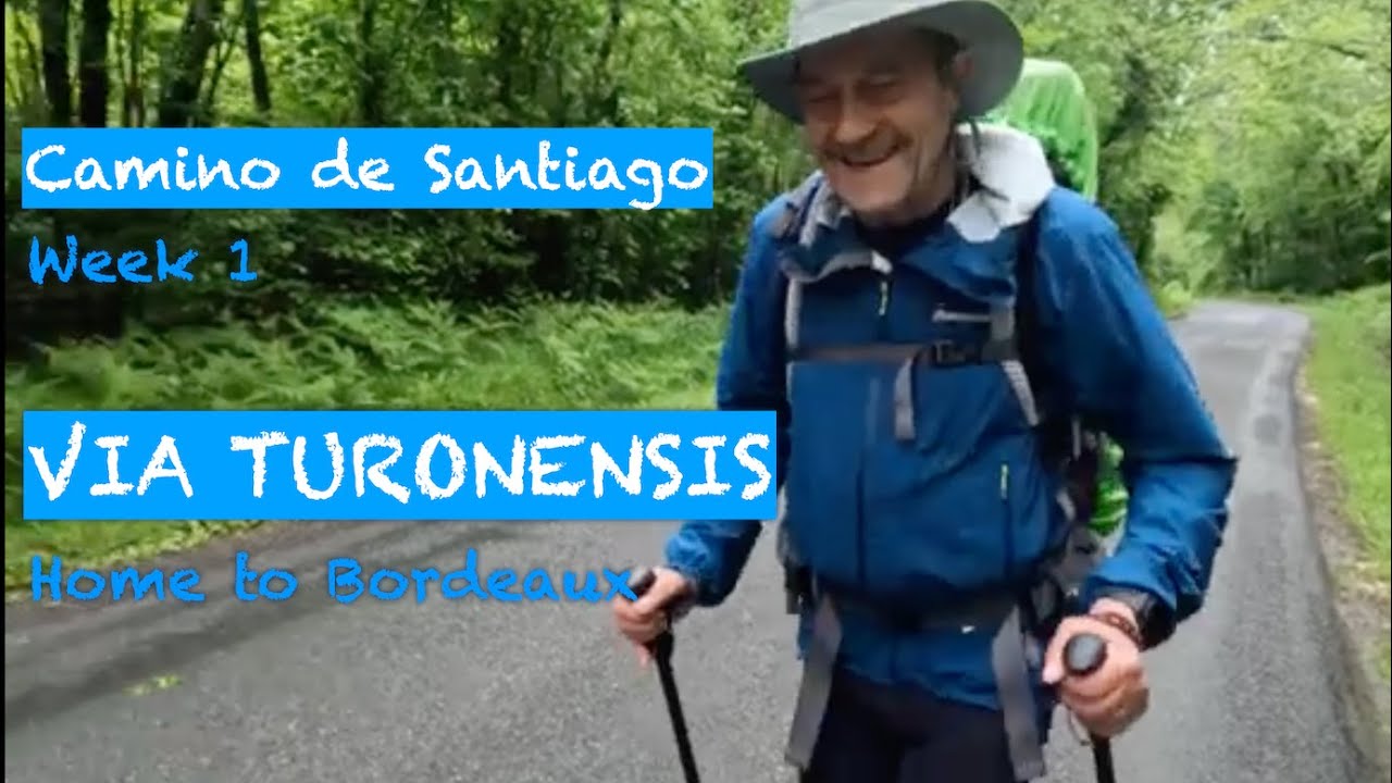 Camino de Santiago  - Week 1 - Via Turonensis - Gourvillette to Bordeaux