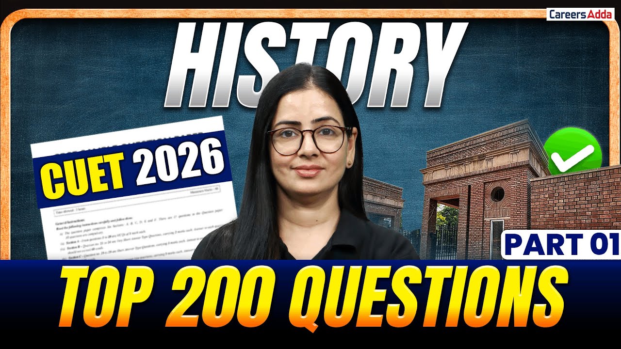 CUET 2026 History | Top 200 MCQs | Complete CUET Humanities Preparation 🔥