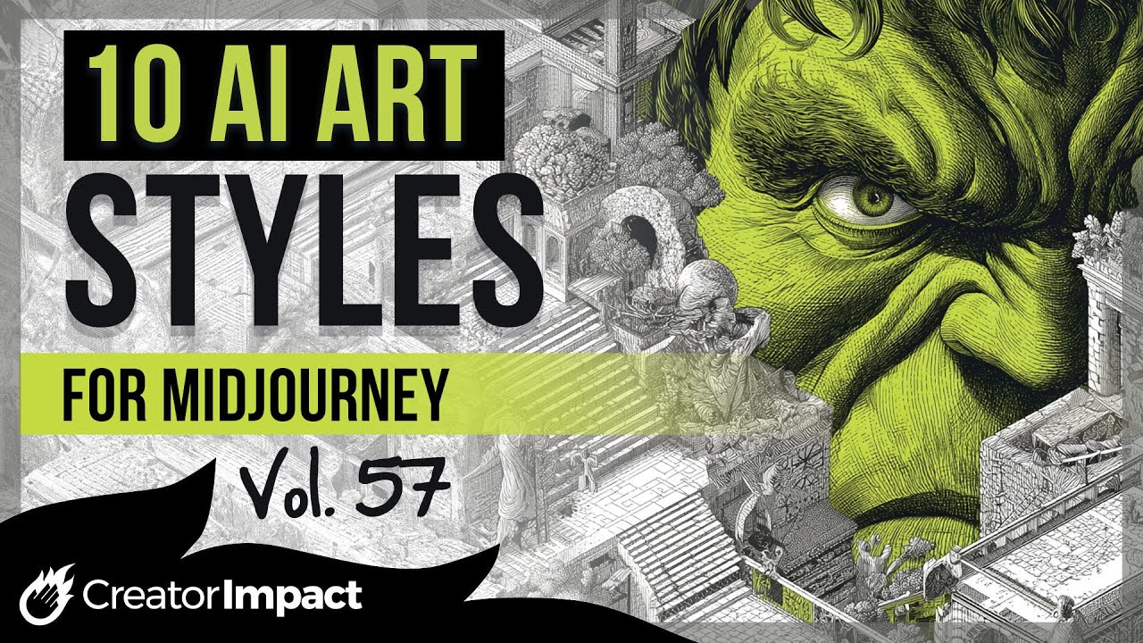 10 Fun AI Art Styles You Need To Try! (Vol 57)