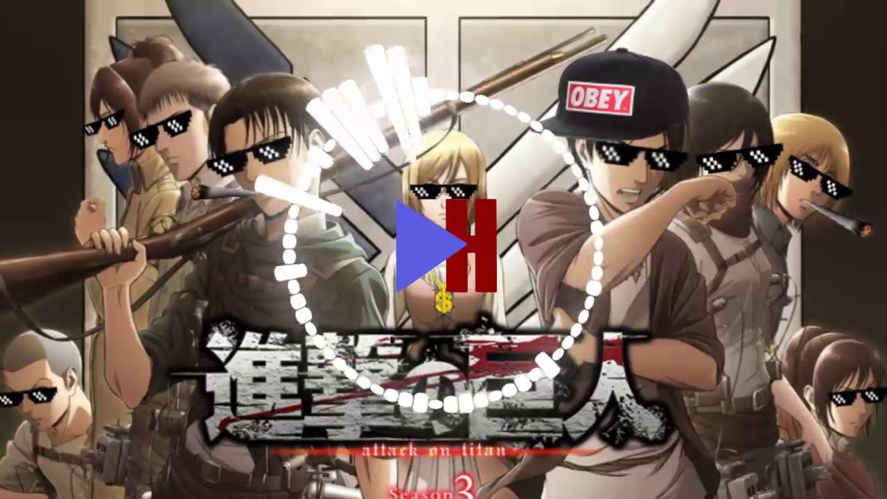 [Funkot Remix] Shingeki no Kyojin S3 Op. Red Swan - HYDE