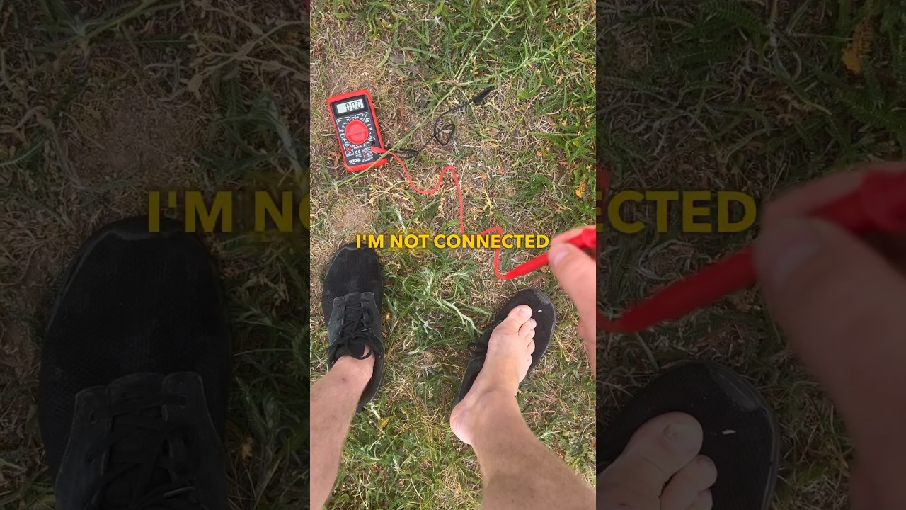 About grounding and why I don&rsquo;t wear shoes anymore. We are electrical beings. #barefoot #earthing