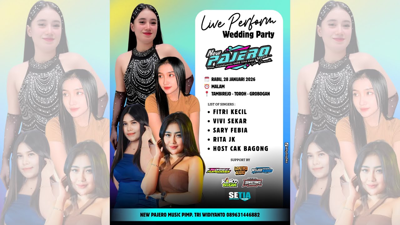LIVE NEW PAJERO MUSIC |PERFORM  FITRI KECIL | SANTIKA AUDIO| MBARU-TAMBIREJO,2026