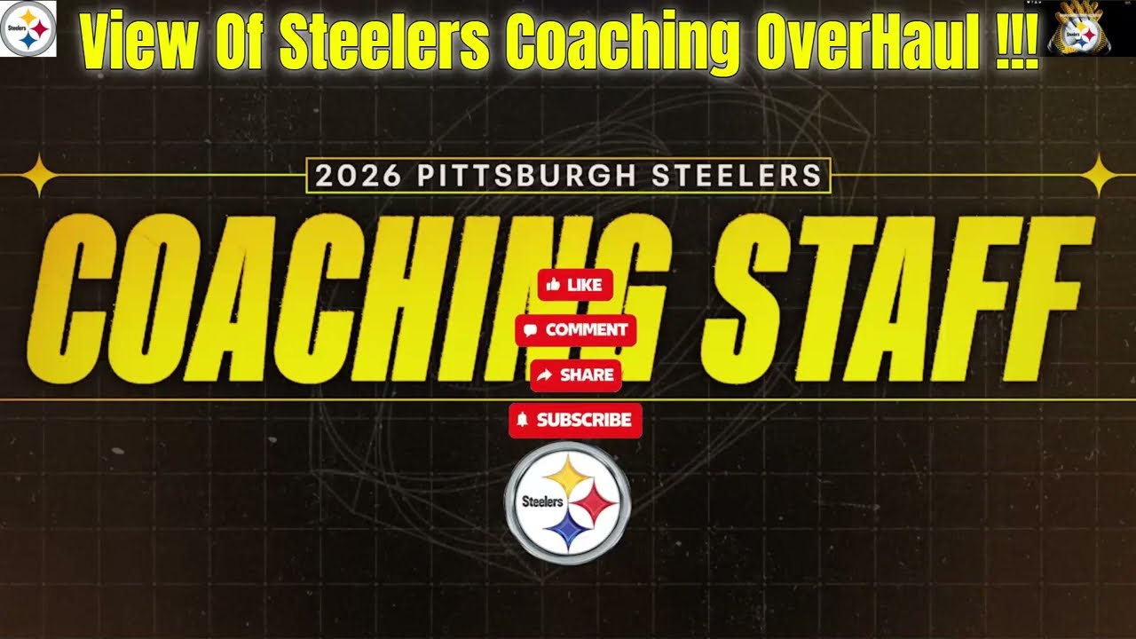 Episode 91 Steelers Over Haul Coaching Staff!! Discussion !!