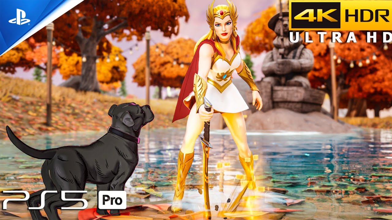 Fortnite (PS5 Pro) 4K 120FPS HDR Gameplay | Skin She-Ha (He-Man)