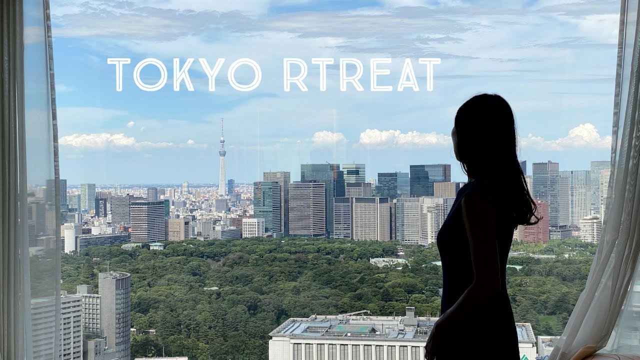 旅行Vlog【ザ・プリンスギャラリー東京紀尾井町/ホテルニューオータニビュッフェ】皇居・スカイツリービューの絶景ホテルステイ/クラブラウンジ特典/和牛サーロイン食べ放題ディナー