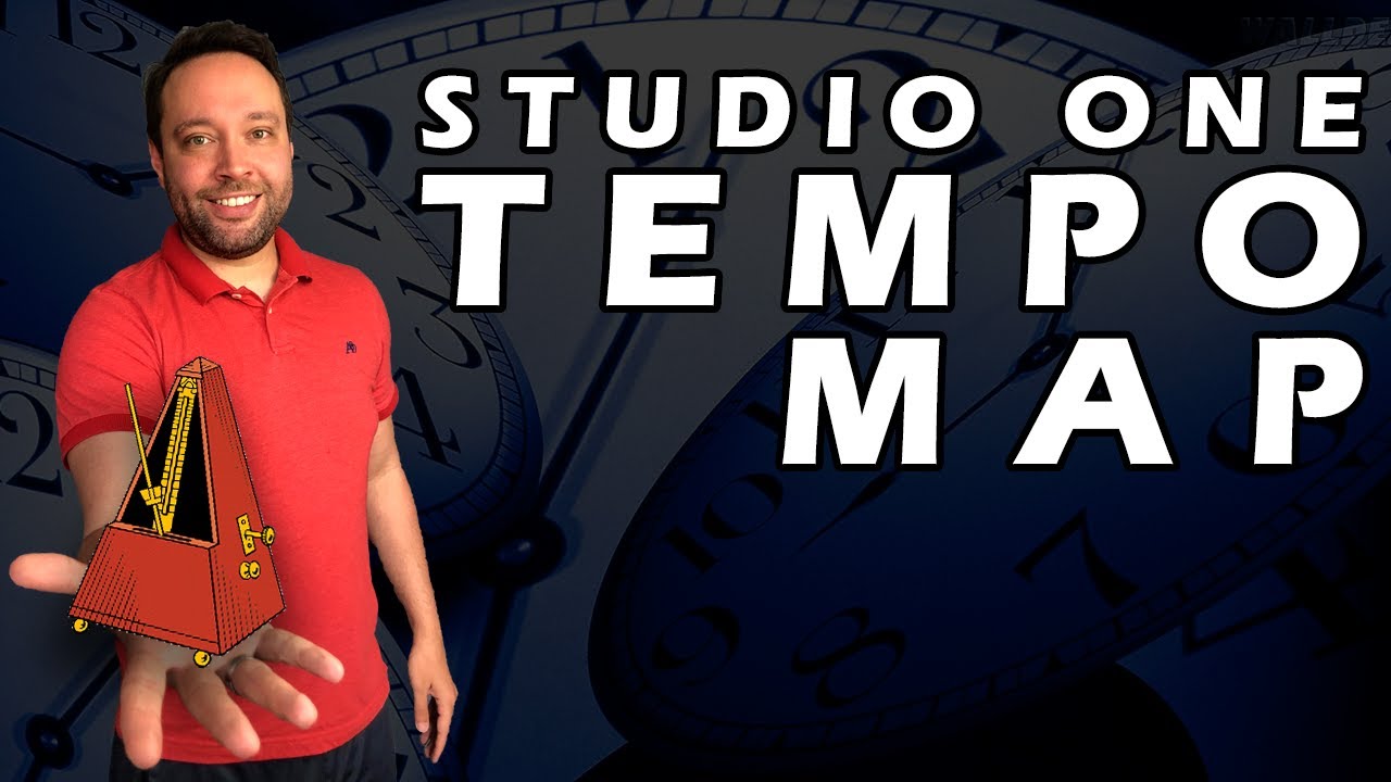 Como Ajustar o TEMPO da Música com o TEMPO MAP no #StudioOne