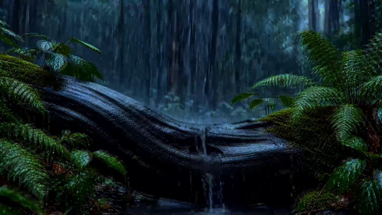 🌙 Deep Forest Rainfall — Peaceful Rain Sounds for Sleeping, Relaxing & Anxiety Relief 💧