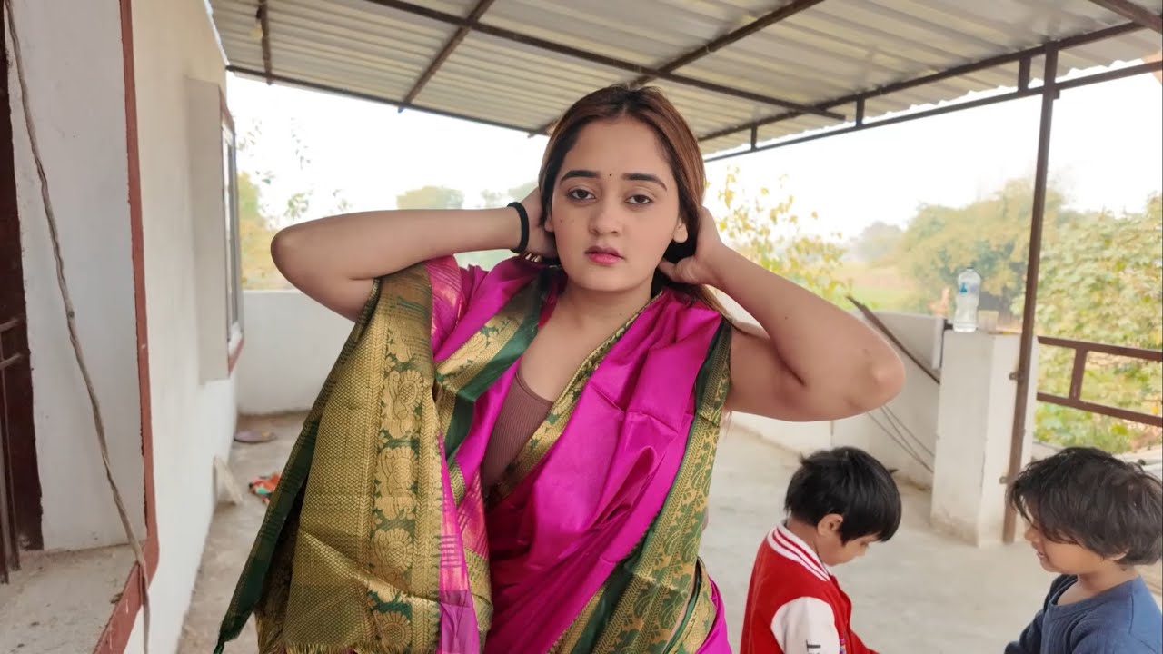 Kavya ne kiya Gaon me ek audition Shoot Last Day of our Family Function 