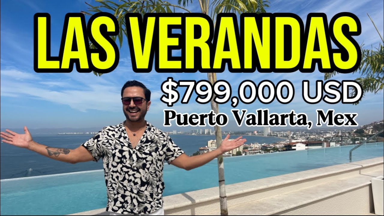 Real estate Puerto Vallarta, Las verandas, in Amapas, apartment with a terrace and an ocean view 