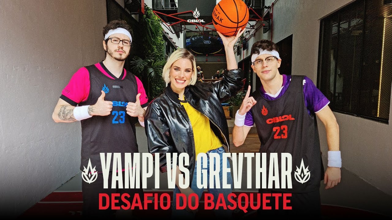 Yampi vs Grevthar no Basquete | Desafio da Rafa: INTZ x Vivo Keyd Stars