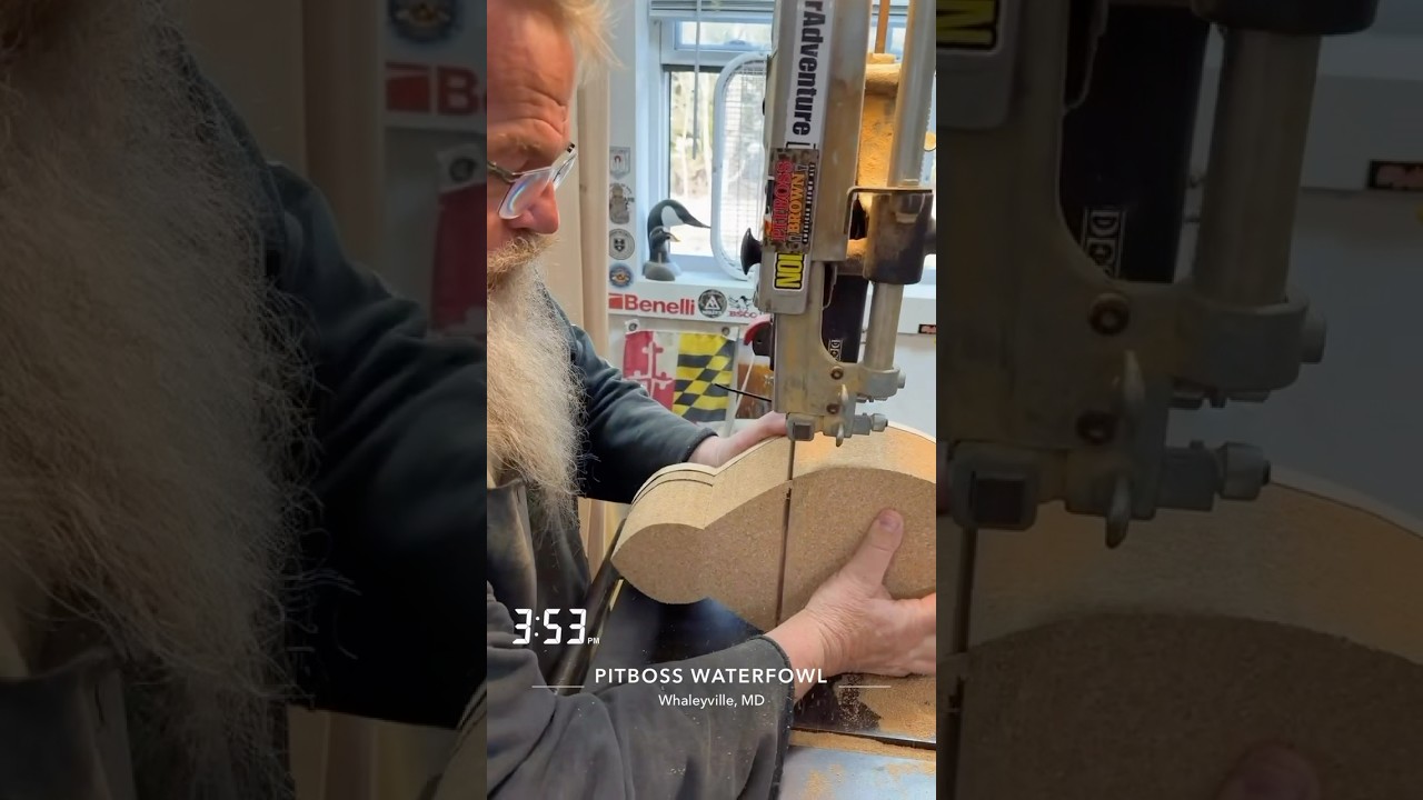 SURF SCOTER: #pitbosswaterfowl #duckhunting #seaduckhunting #decoy #decoys #decoycarving