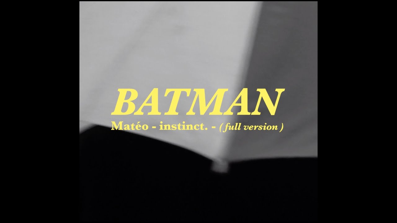 Batman - Matéo - [ clip officiel ] - ( Riffick x Beats )