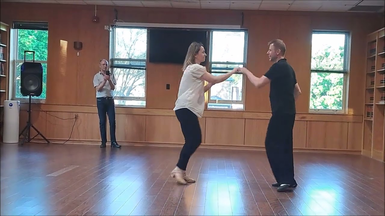 Swango Dancing with Ania and Adam at Toronto Dance Spot -- https://torontodancespot.com/