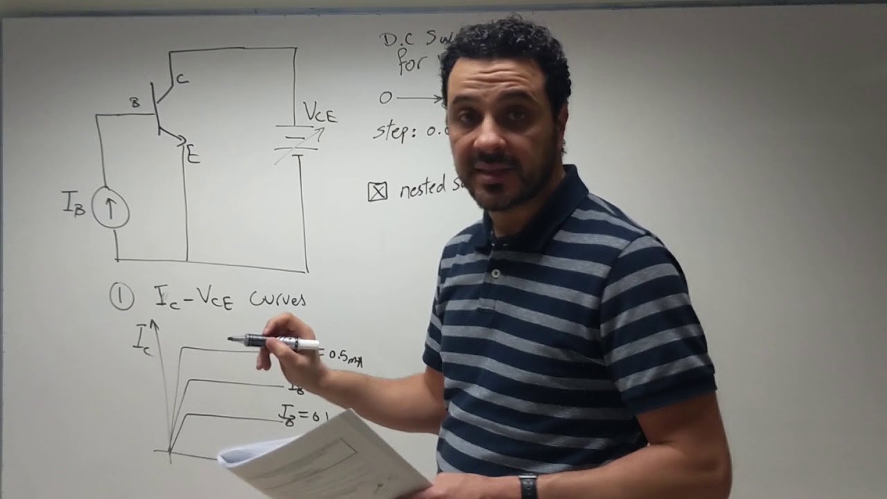 EE 272 BJT Characteristics Explanation (Old EE 203 LAB, Exp. 6)