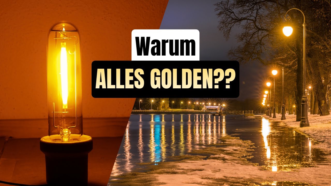 Als die Straßen noch golden leuchteten - Die Natriumdampf-Hochdrucklampe erklärt