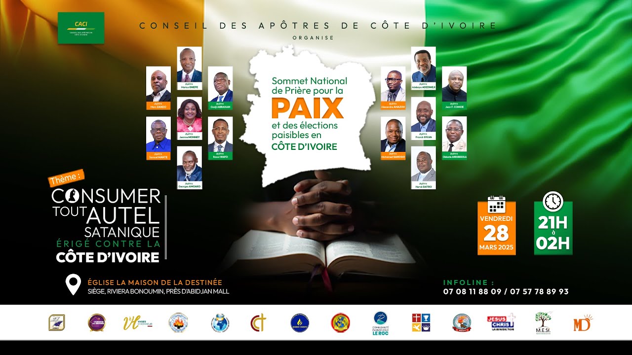 Consumer tout autel satanique érigé contre la Côte d'ivoire I 28 03 25