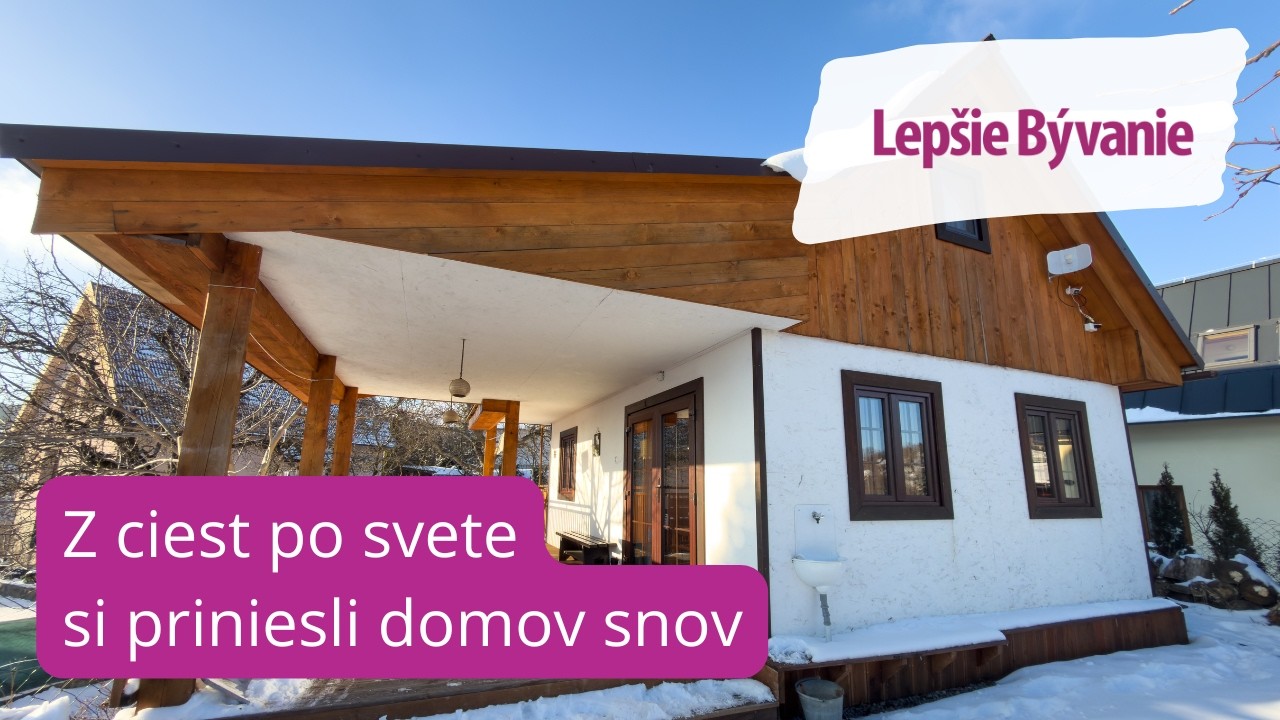 Mladí cestovatelia si vytvorili útulný raj v Štiavnických vrchoch ✨🏡
