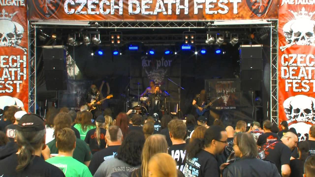 Kryptor at Czech Death Fest 2015