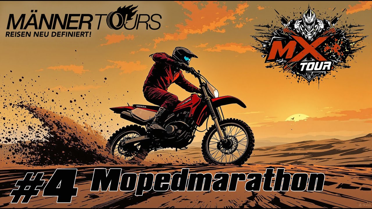 Männertours MX Tour - #4 Mopedmarathon vorbereitung