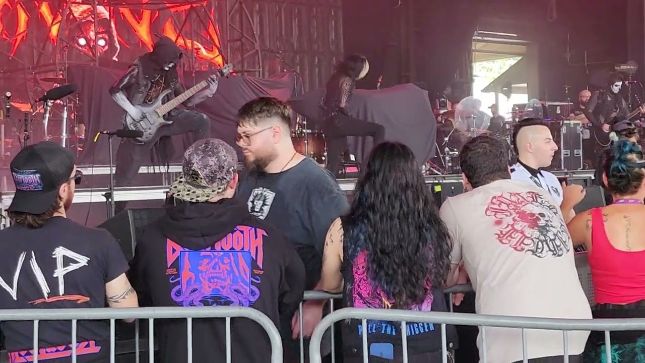 Dark Divine - July 16th, 2025 Detroit MI Pine Knob (full set) left of the pit