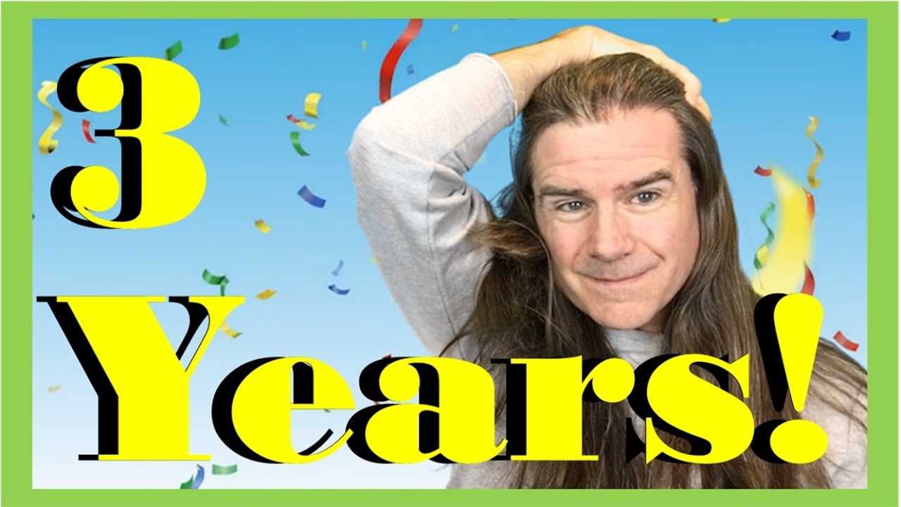 Men's Long Hair: 3 Years of Hair Growth Update