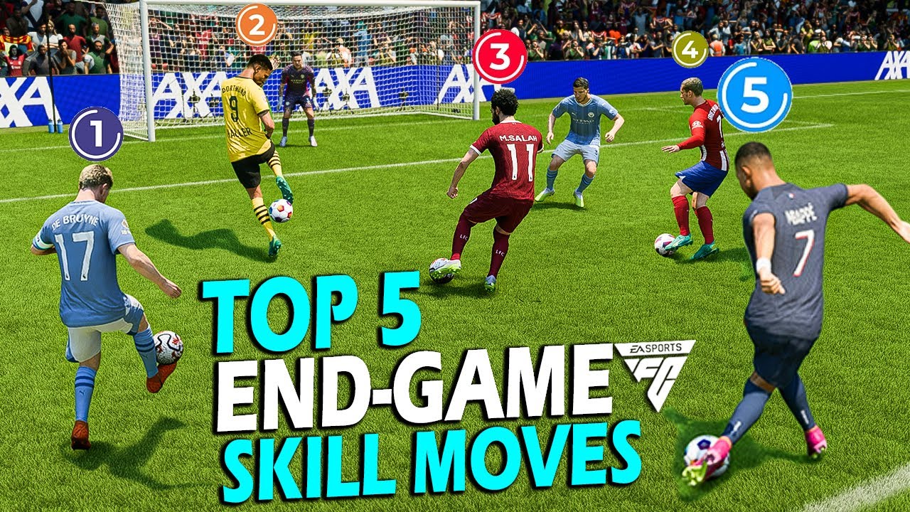 TOP 5 END-GAME SKILL MOVES in EA FC 24!