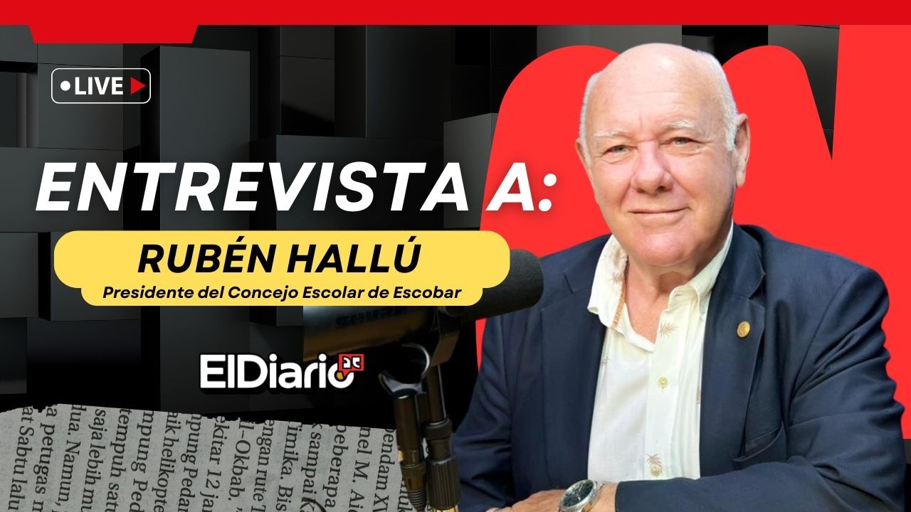 “Hay que decir la verdad”: Rubén Hallú y la situación escolar en Escobar