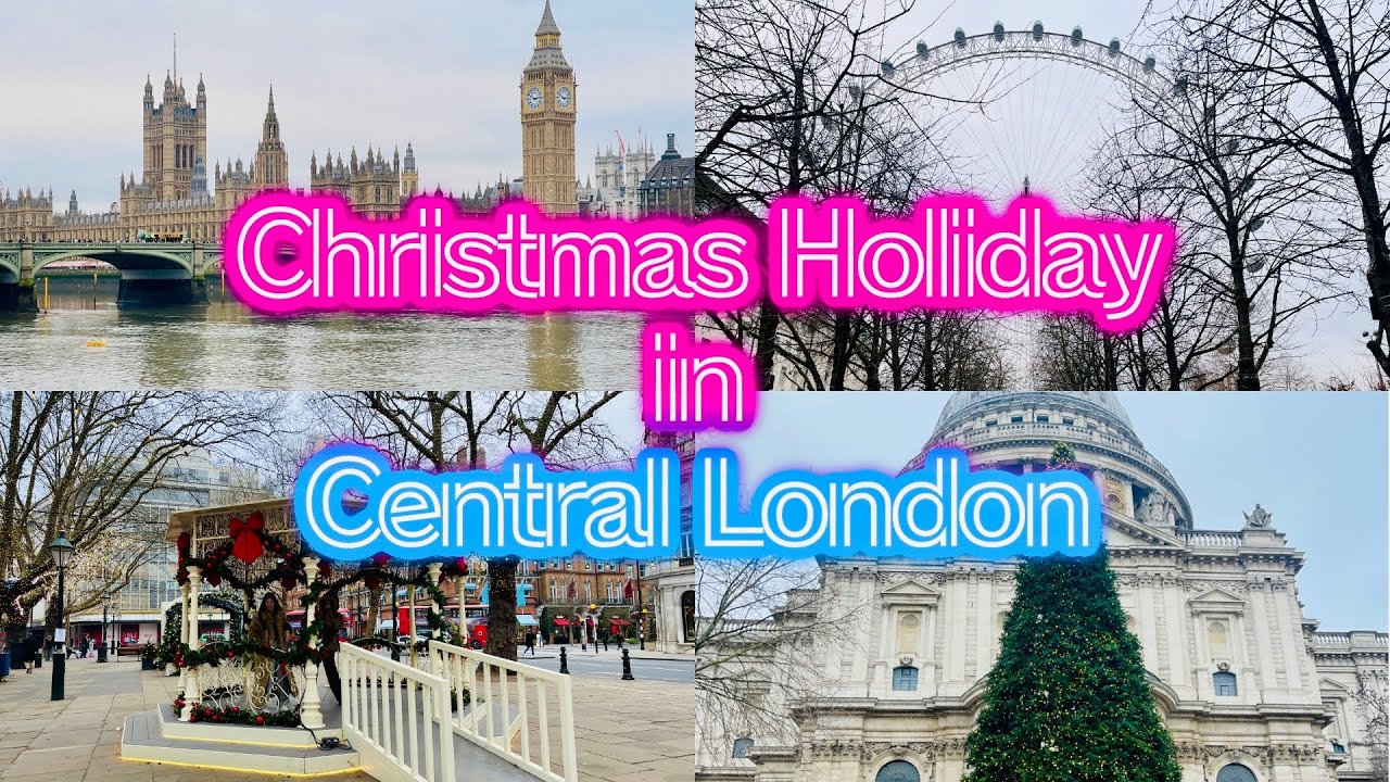 VLOG Christmas Holiday In Central London 2024 (Big Ben, London Eye, St. Pauls, Westminster)