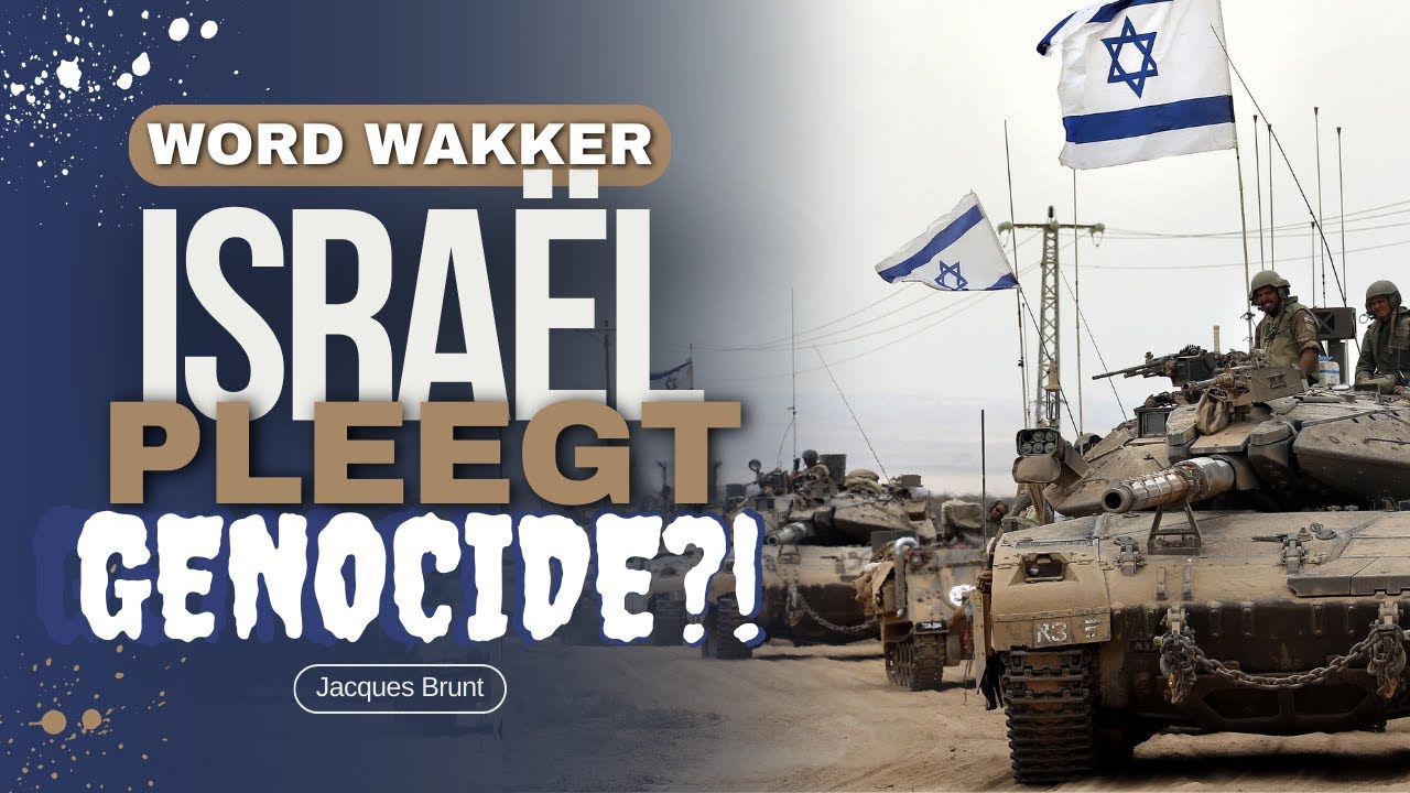 Word wakker | Israël pleegt genocide?! | Jacques Brunt