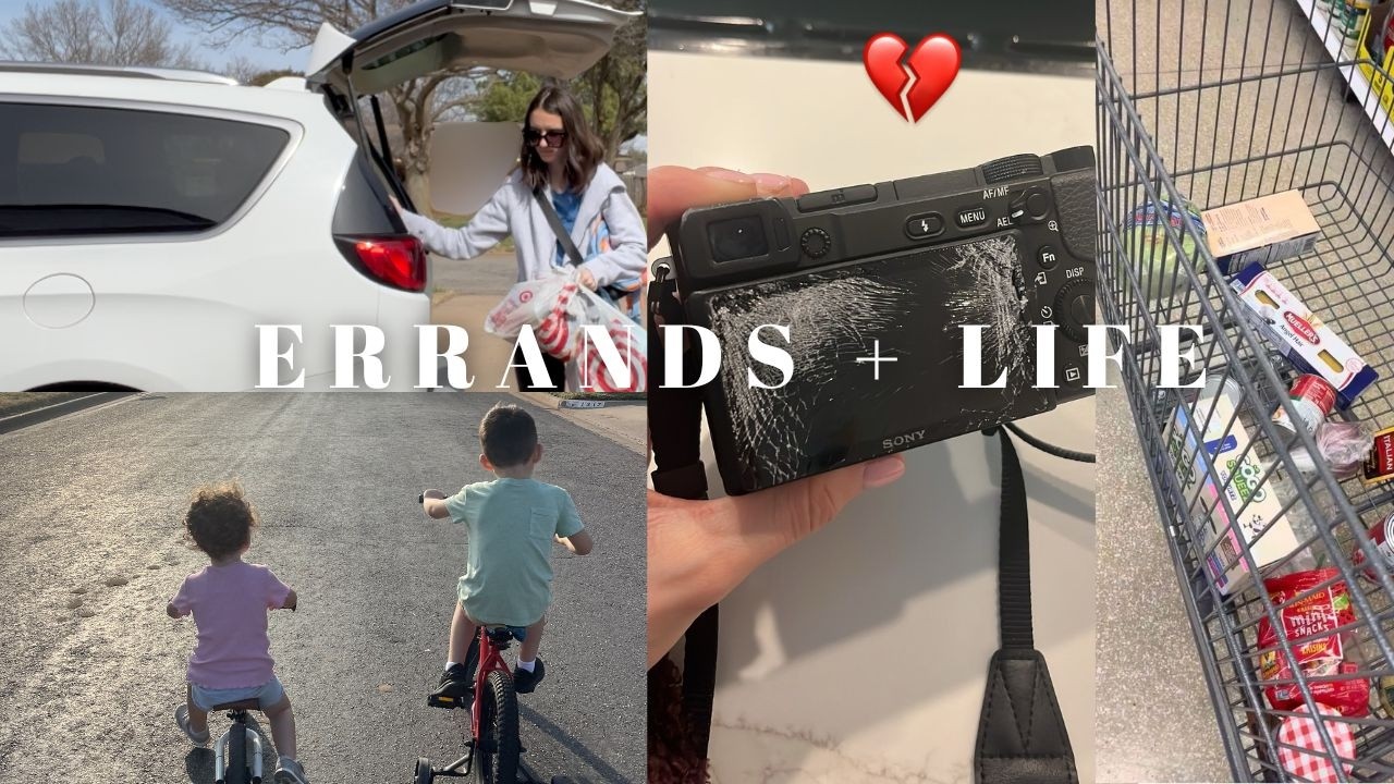 Stay at Home Mom Vlog | Target Haul, Camera Update & Weekly Groceries