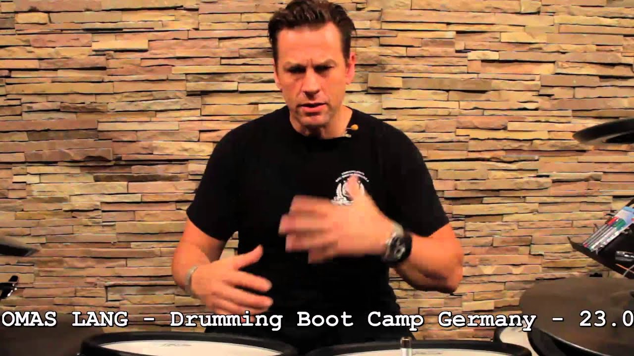 Thomas Lang Drumming Boot Camp Germany 2015 - english language
