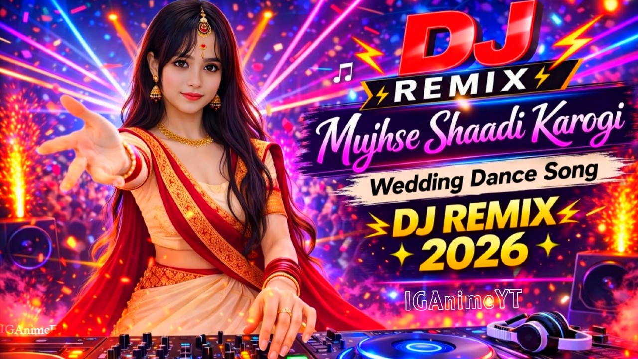 Mujhse Shaadi Karogi (DJ Remix) 2026 | Wedding Dance Song | New Hindi Dance Remix | Party Dance Mix