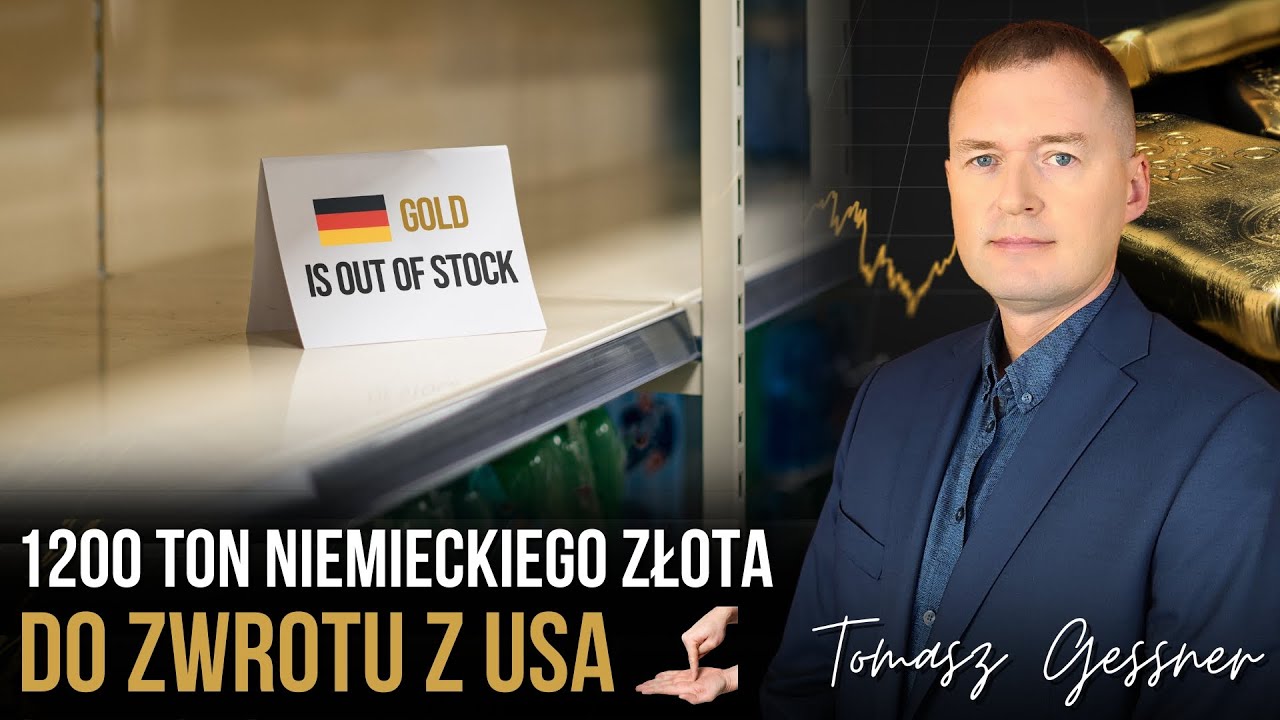 Niemcy ZANIEPOKOJENI o swoje złoto w USA - BĘDZIE WTOPA ZE ZWROTEM?