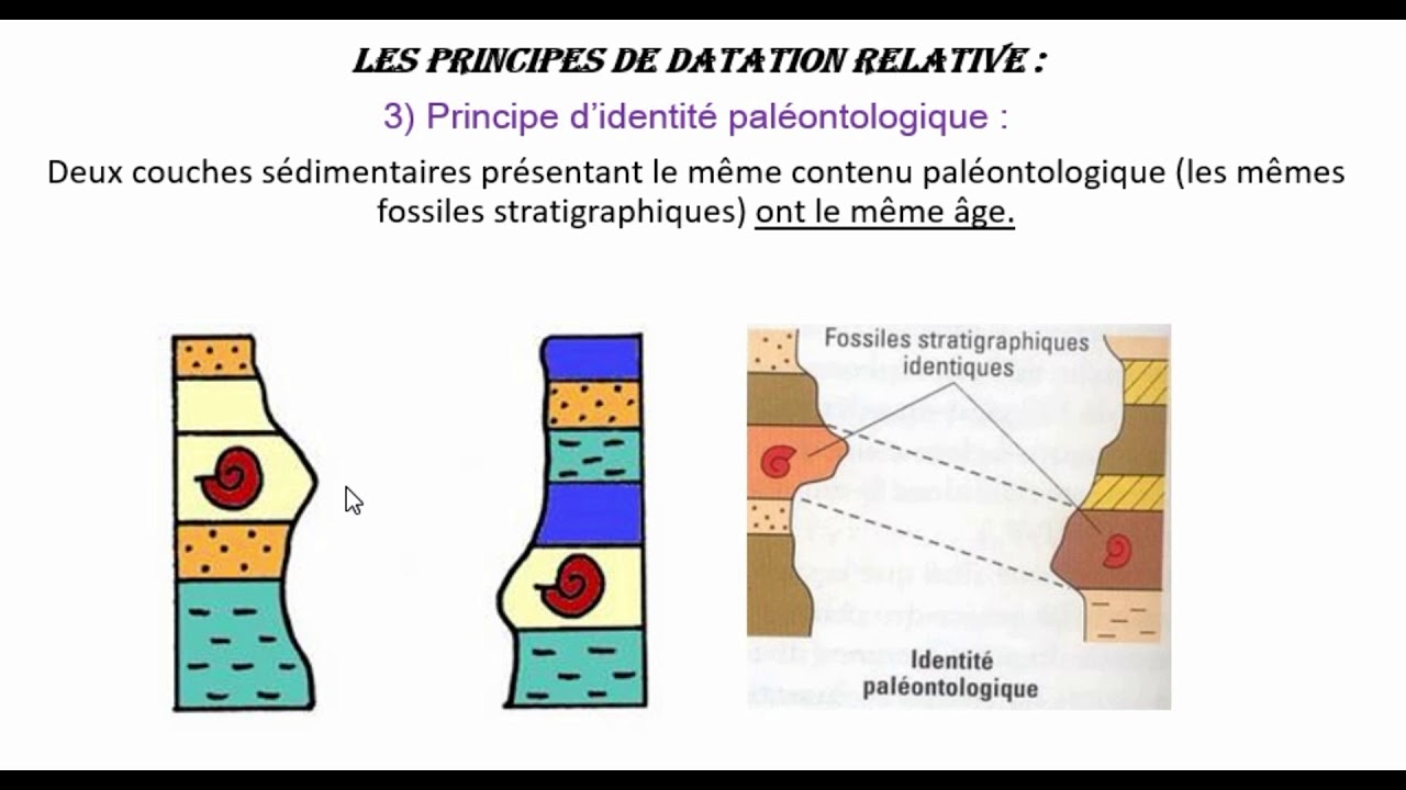 La stratigraphie & ses principes