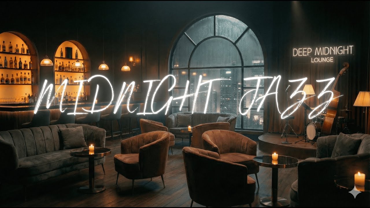 Deep Midnight Lounge | No Vocal Jazz Music | Night Study Music | Working Music | Sleep Music | 01