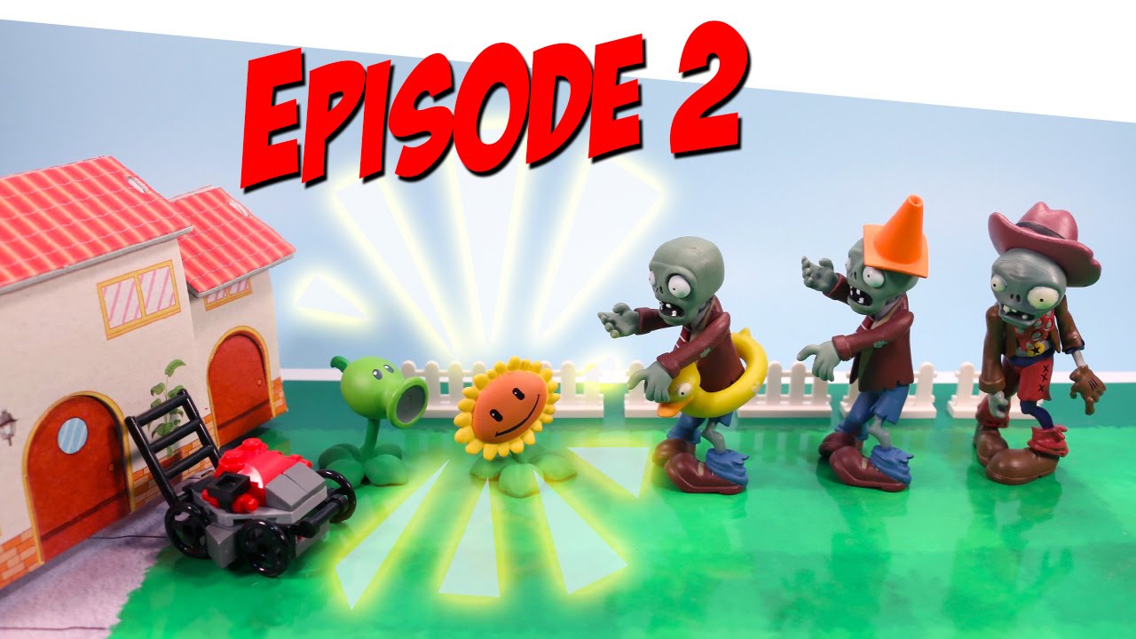 Plants vs. Zombies Toy Play Episode 2 Sunflower's Surprise