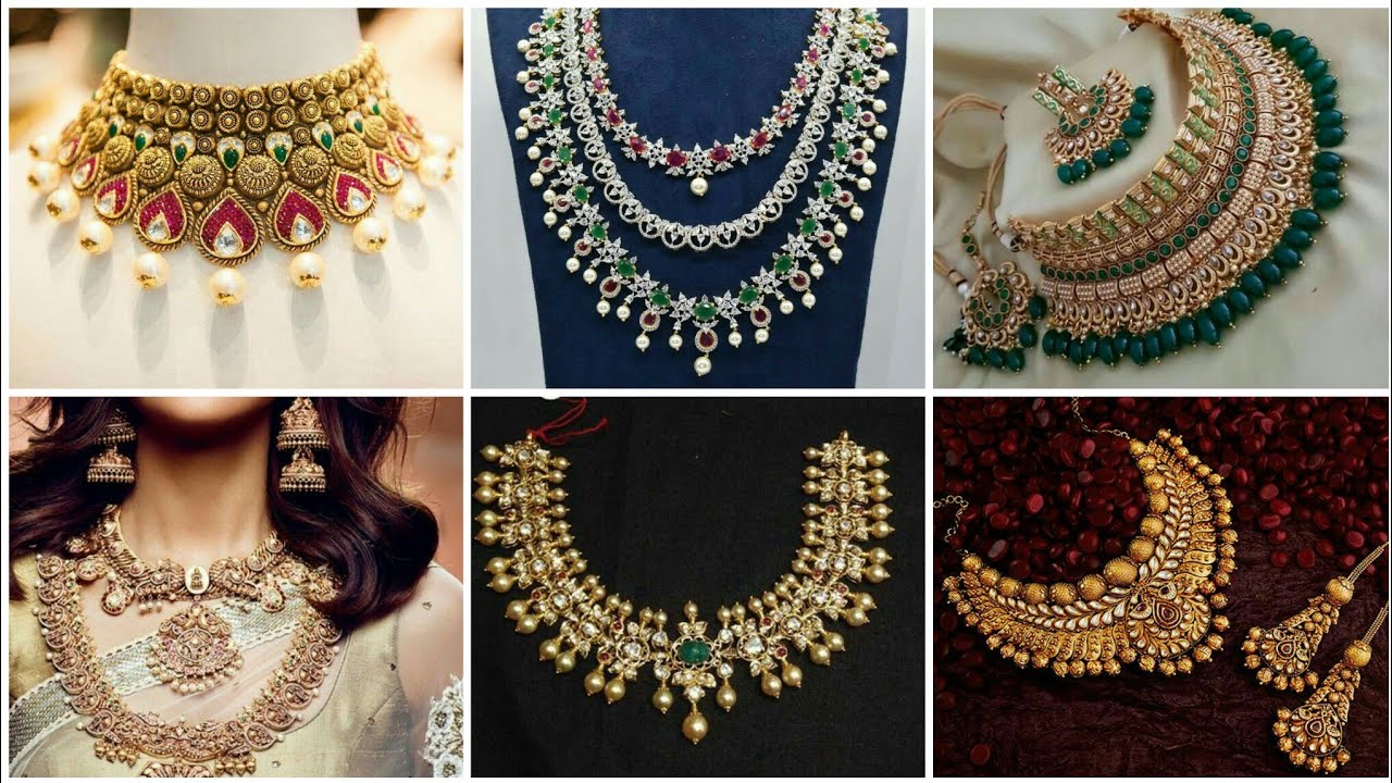 Beautiful stylish gold jolari amazing style