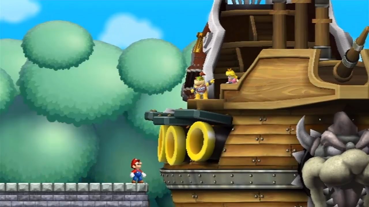 New Super Mario Bros Wii Walkthrough - Part 5 - World 5