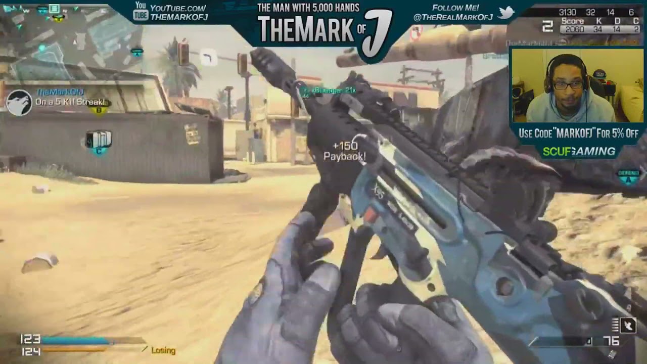 MarkofJ (Reupload): THROWAWAY MONTAGE + K E M  STRIKE RAGE! COD Ghosts ONLINE Multiplayer XBOX ONE
