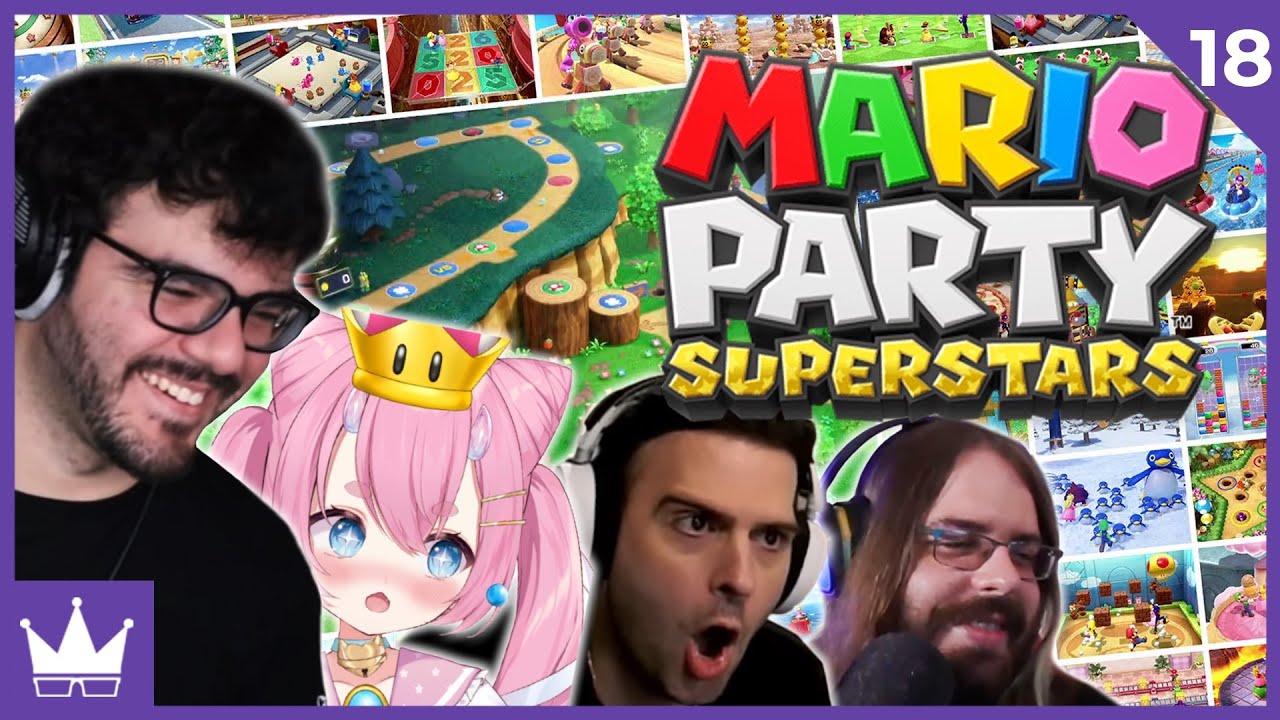 Twitch Livestream | Mario Party Superstars w/Chibidoki, Nagzz21& Axialmatt