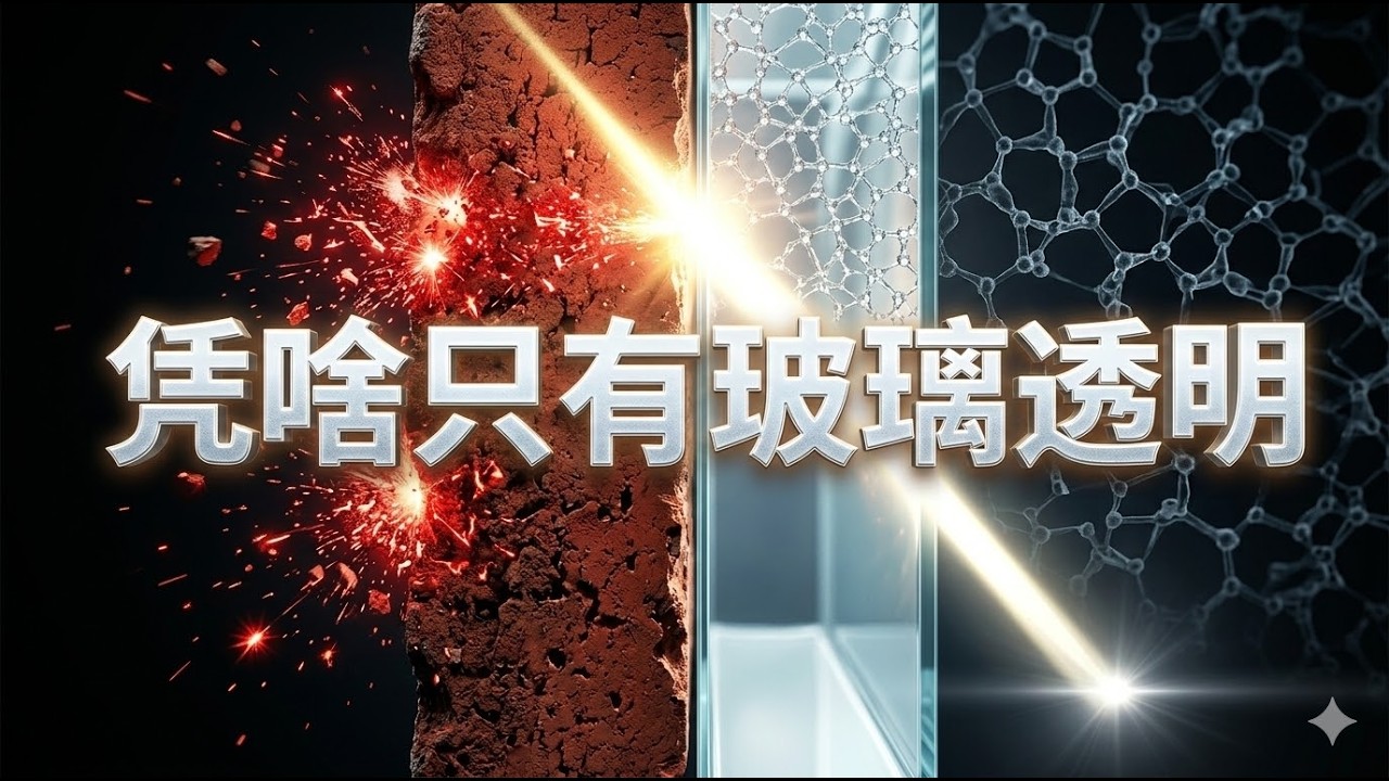 为何光能穿透玻璃，却穿不透一堵墙？
