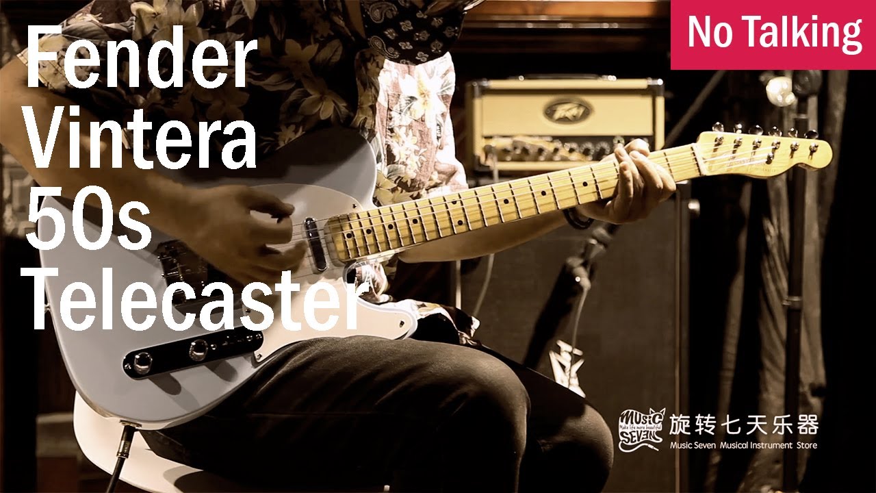 Fender Vintera 50s Telecaster | No Talking