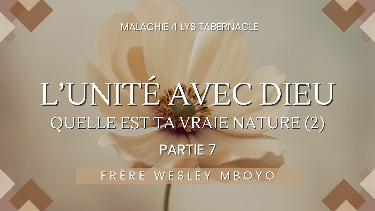 Mercredi 04 Mars 2026 | MOMENT DE PRIÈRE | Frère Wesley Mboyo
