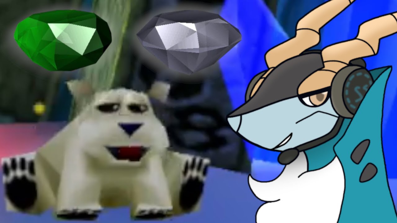 Gem Hunting From Earlier (Crash 2 - Some of Warp Room 2)