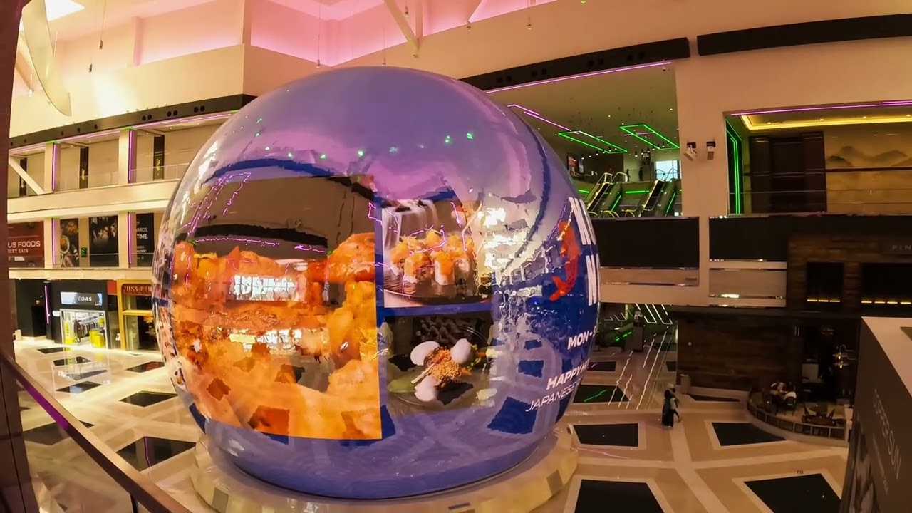 Mini Sphere & Crumpled Volkswagen Inside a Famous Las Vegas Resort #LasVegasAttractions  #VegasVlog