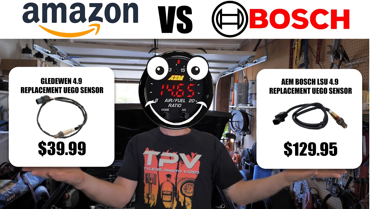 Обзор датчика O2 Amazon: Gledwen против Bosch LSU 4.9 для серии AEM X